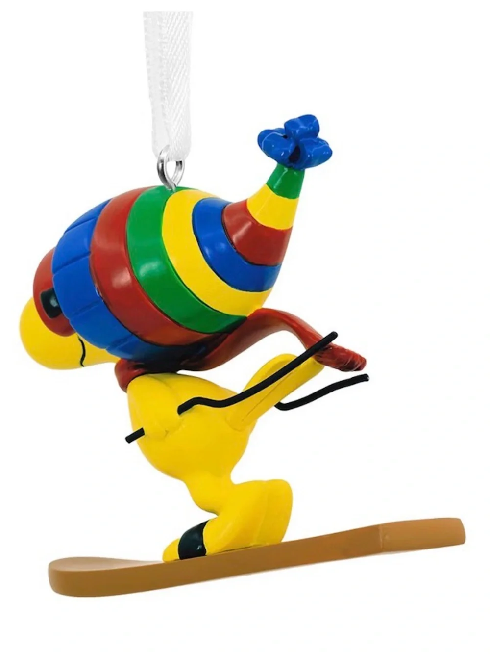 Hallmark Peanuts Woodstock Skiing Christmas Ornament